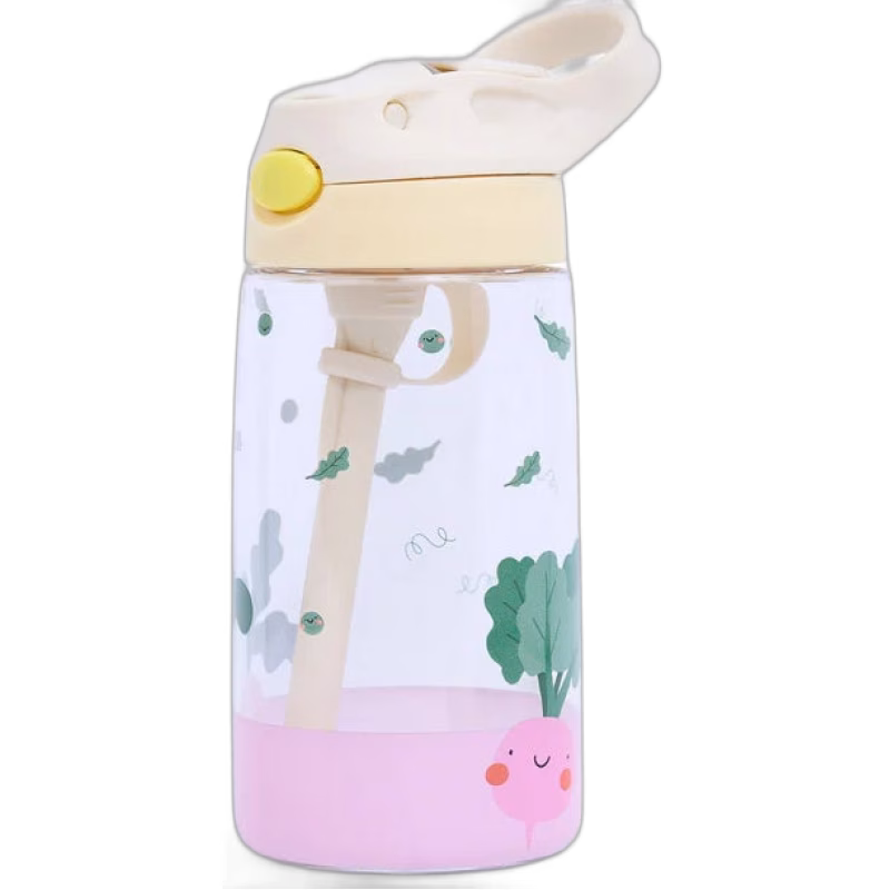 The Cotton Cloud Tritan Vattenflaska, Veggie Pals