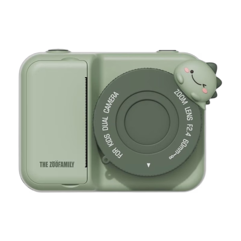 The Zoofamily Barnkamera Zoo Print Dino