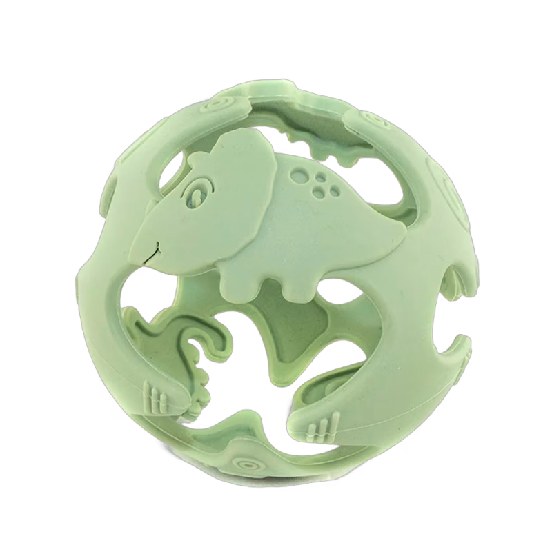 Tiny Tot Bitleksak Boll Silikon Sage