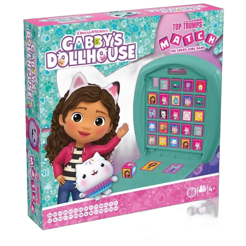 Top Trumps MATCH Gabby's Dollhouse Spel