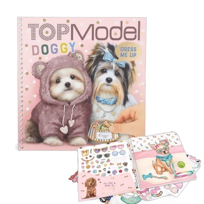 TOPModel Dress Me Up Stickerbok (Doggy)
