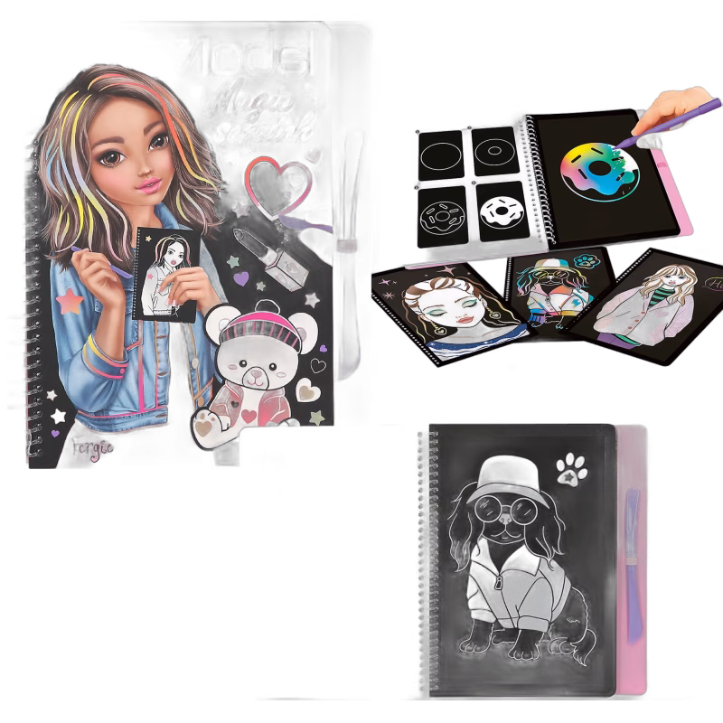 TOPModel Magisk Scratch Bok