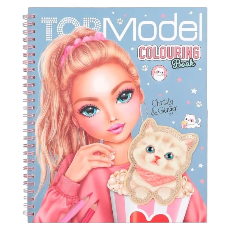 TOPModel Målarbok Cutie Star