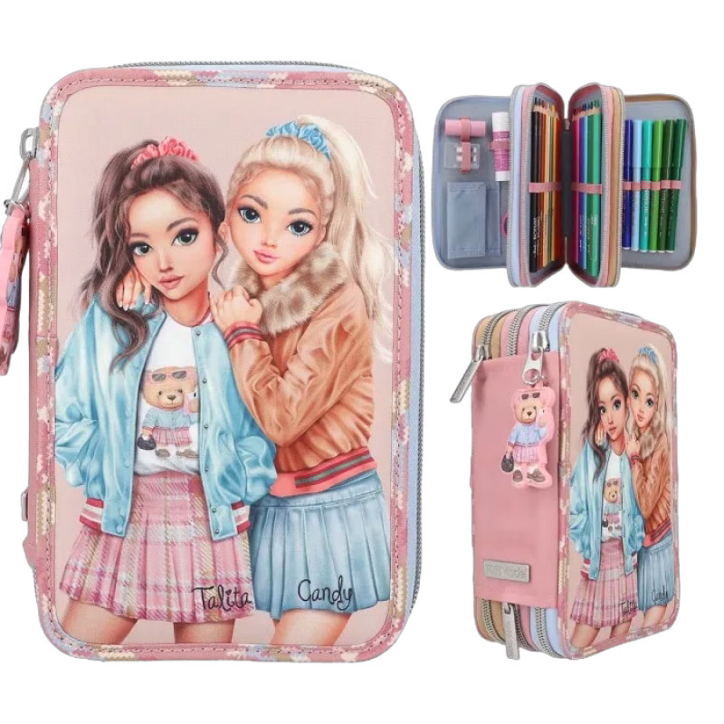 TOPModel Trippelpennfodral (Team Teddy)