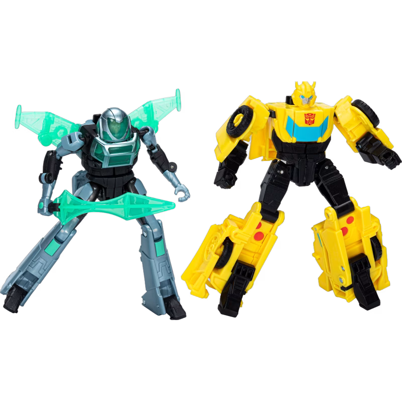 Transformers EarthSpark Cyber-Combiner Figurset Bumblebee &  Mo Malto