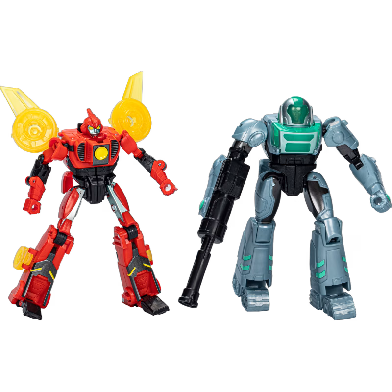 Transformers EarthSpark Cyber-Combiner Figurset Terran Twitch &  Robby Malto