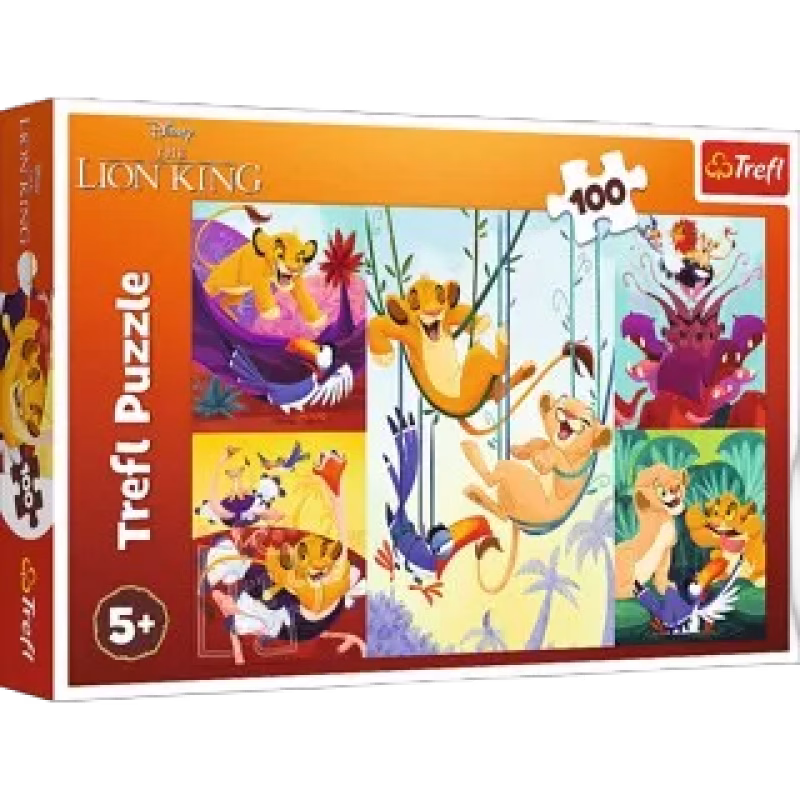 Trefl Disney Lejon Kungen Pussel 100-bitar