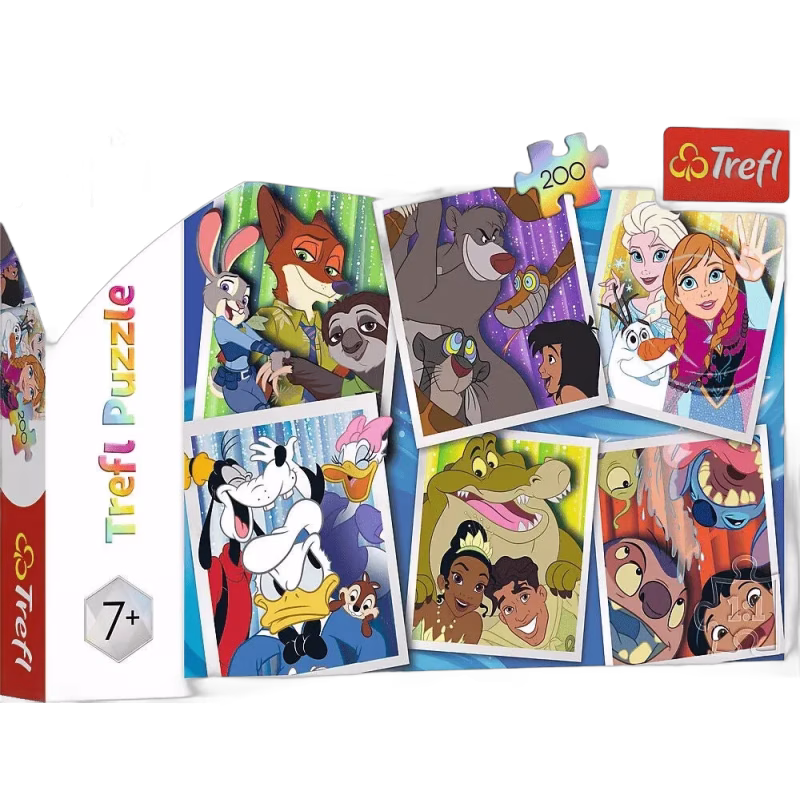 Trefl Pussel Disney Heroes 100-årsjubileum 200 Bitar