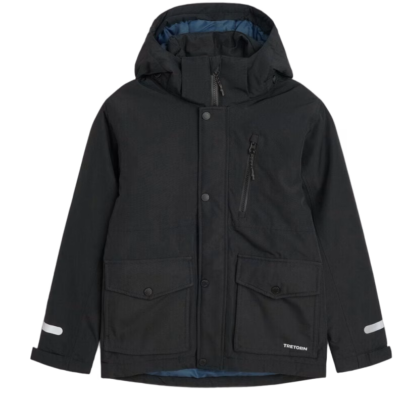 Tretorn Aktiv Light Vinterjacka, Jet Black, 122-128