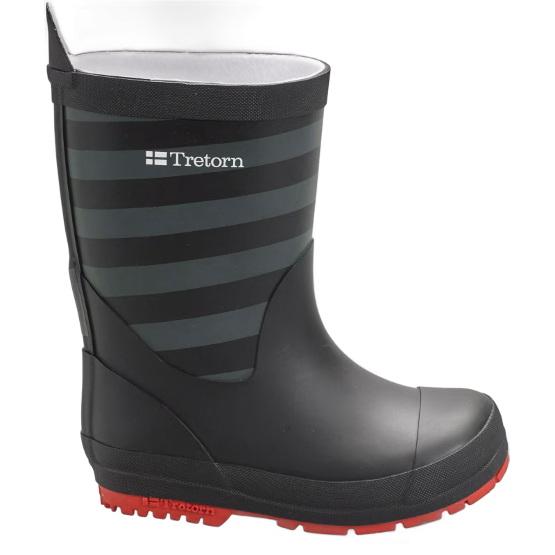 Tretorn Gränna Gummistövlar, Black/Grey, 26