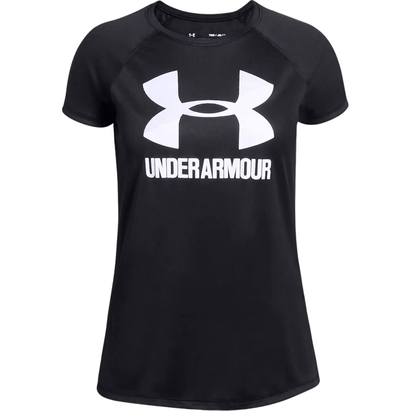 Under Armour Big Logo Tee Solid SS Träningströja, Black XS