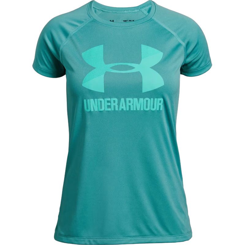 Under Armour Big Logo Tee Solid SS Träningströja, Shamrock M