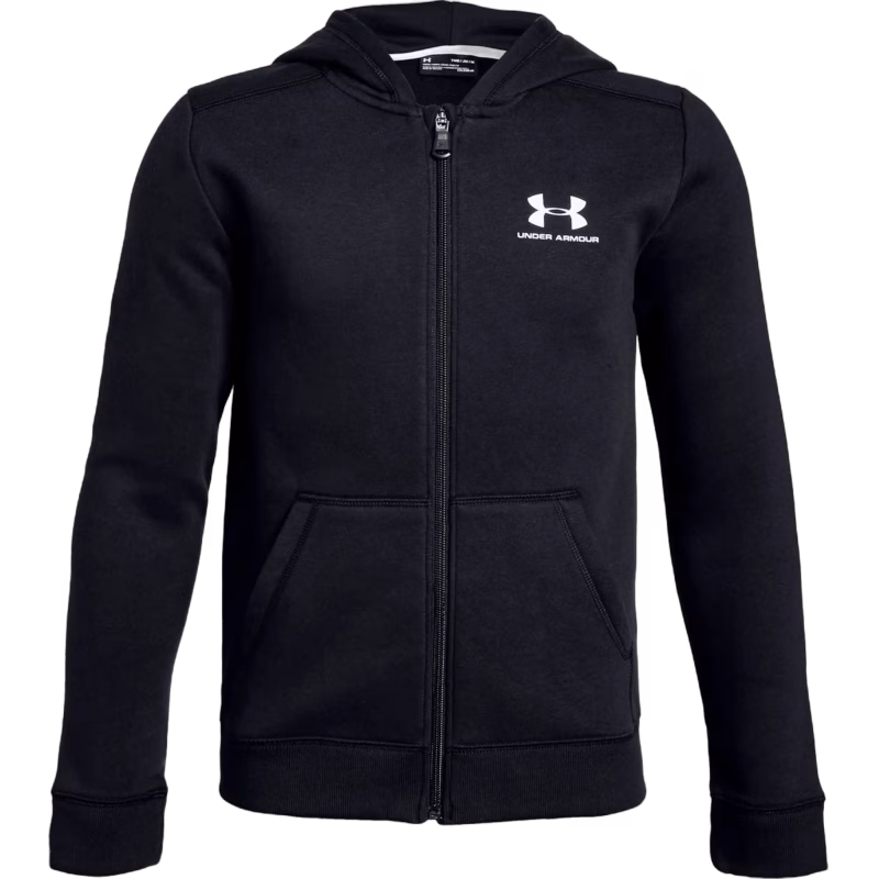 Under Armour EU Cotton Fleece Full Zip, Black XS