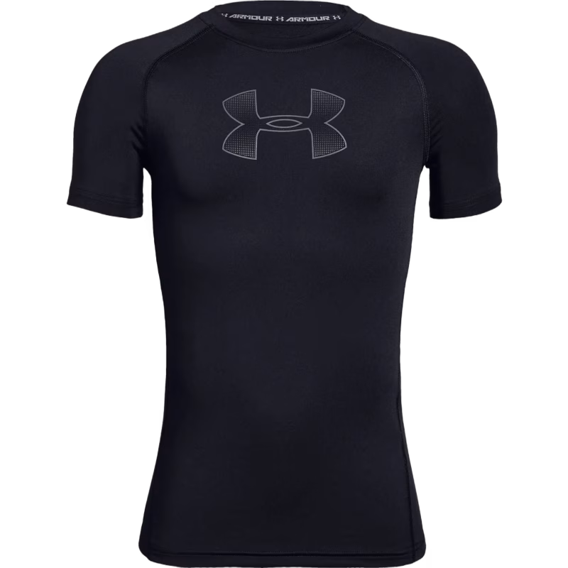 Under Armour HeatGear Short Sleeve Träningströja, Black M