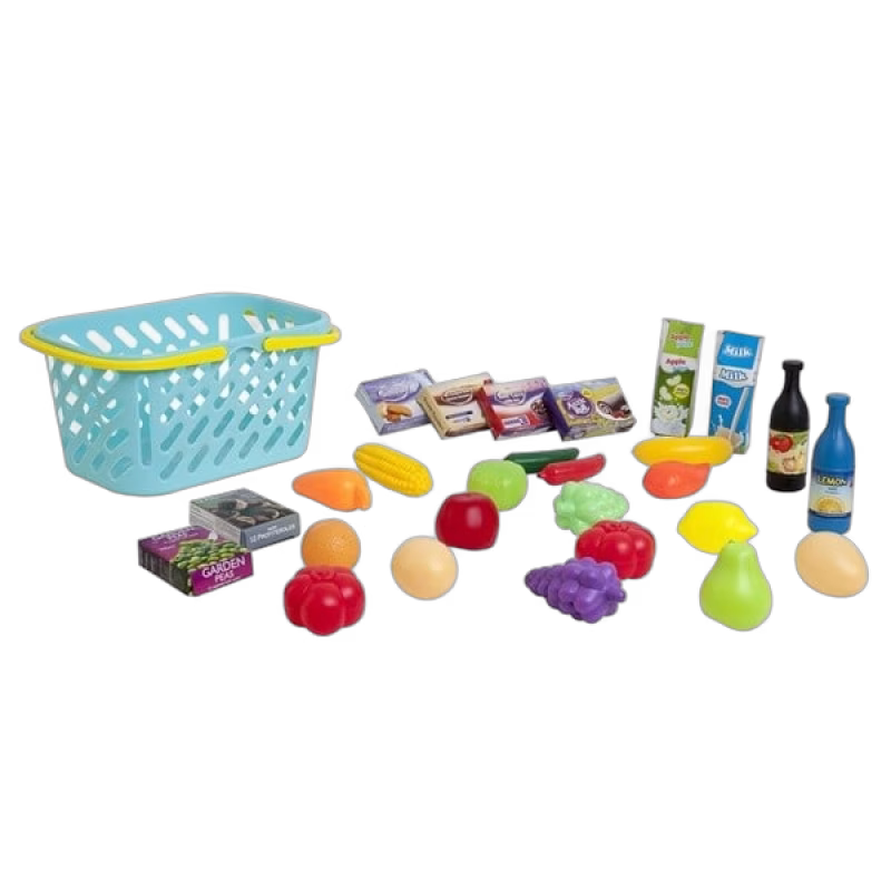 Varukorg med mat 28 delar