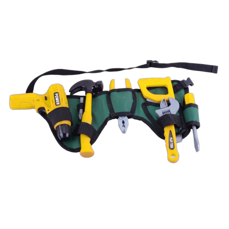 Verktygsbälte med 6 st verktyg