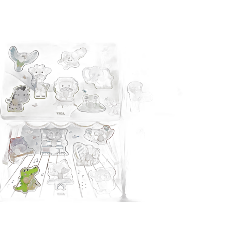 VIGA 4-i-1 Ljudpussel