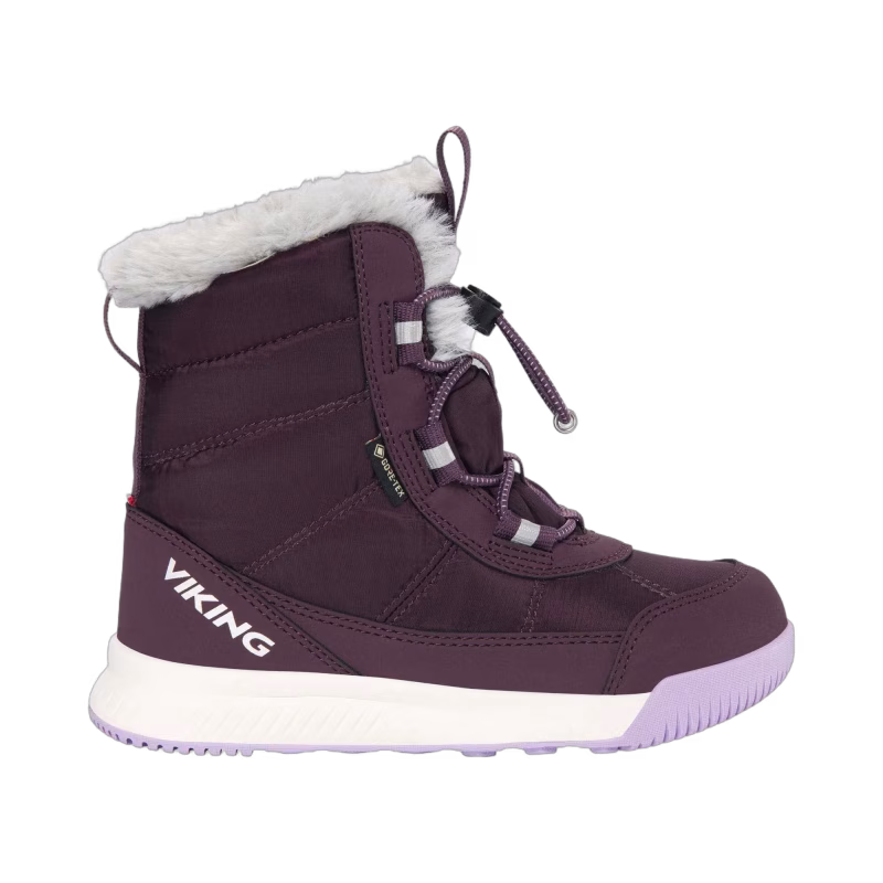 Viking Aery SL GTX Vinterkängor, Grape/Lilac, 28