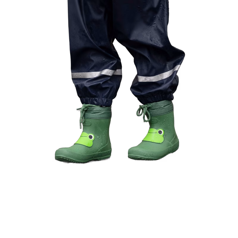 Viking Alv Indie Print Gummistövlar, Green, 24