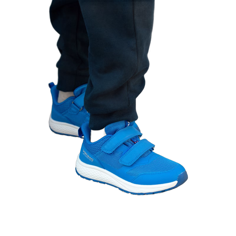 Viking Bouncy 2V WP Sneakers, Blå, 34