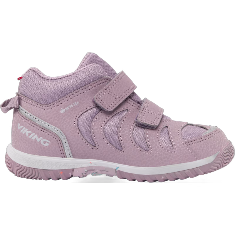 Viking Cascade 2V Mid GTX Sneakers, Dusty Pink, 22