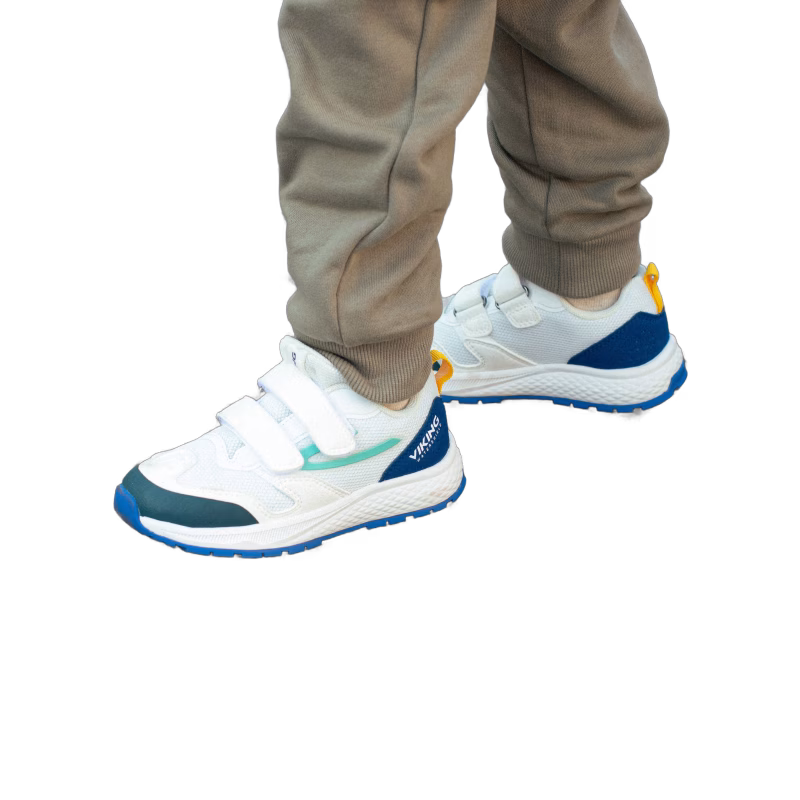 Viking Century 2V WP Sneakers, Eggshell/Blue, 34