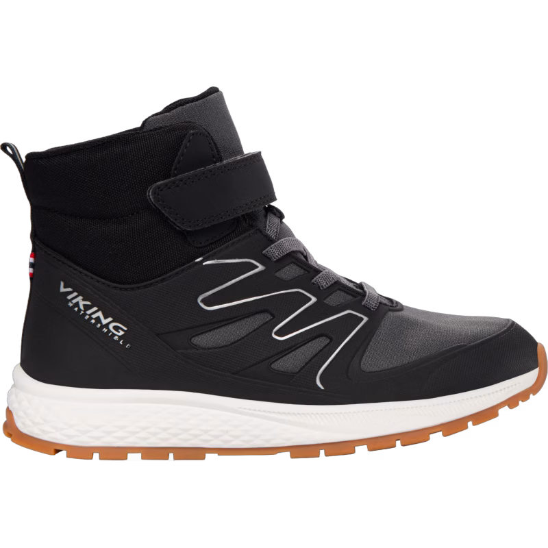 Viking Equip Defence WP 1V Vinterkängor, Black/Charcoal, 30