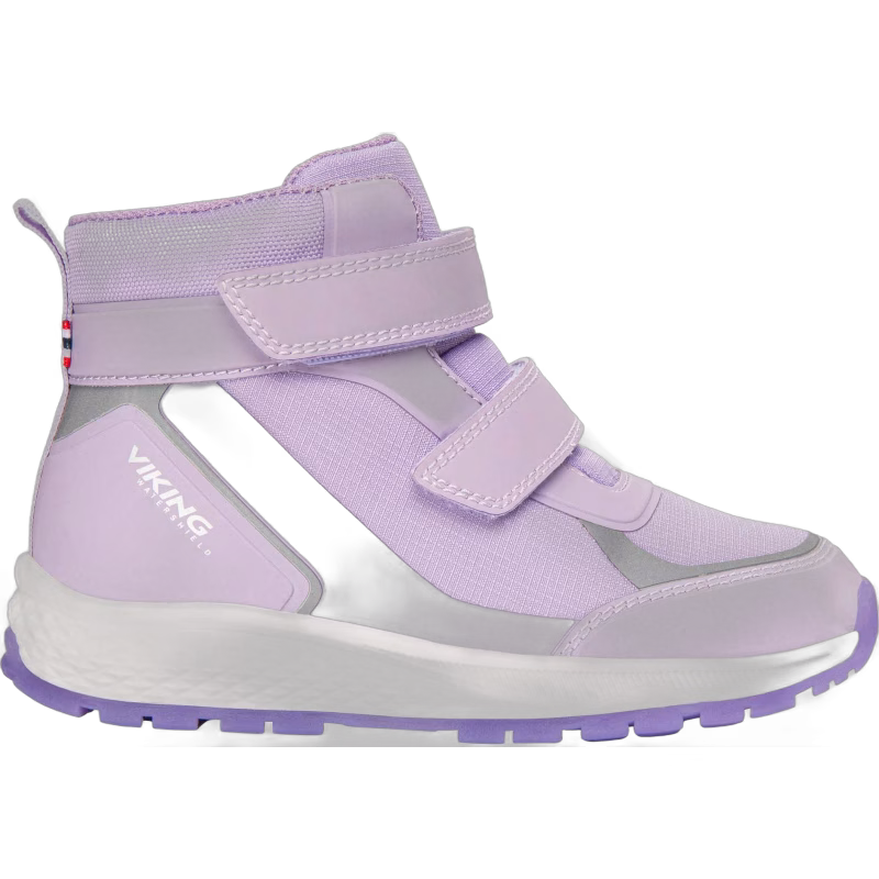 Viking Equip Glow WP 2V Sneakers, Lila, 23