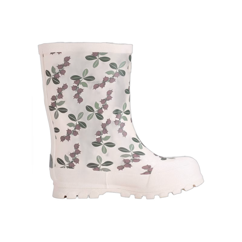 Viking Jolly Print Gummistövlar, Light Pink/Olive, Stl 27 - Bäst i test