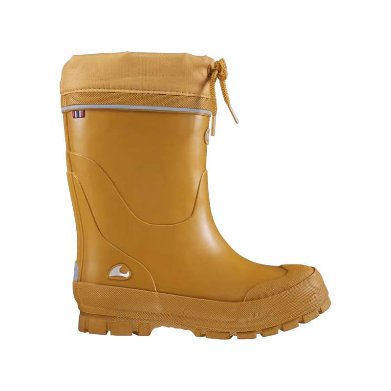 Viking Jolly Thermo Fodrade Gummistövlar, Mustard, 34 - Bäst i test