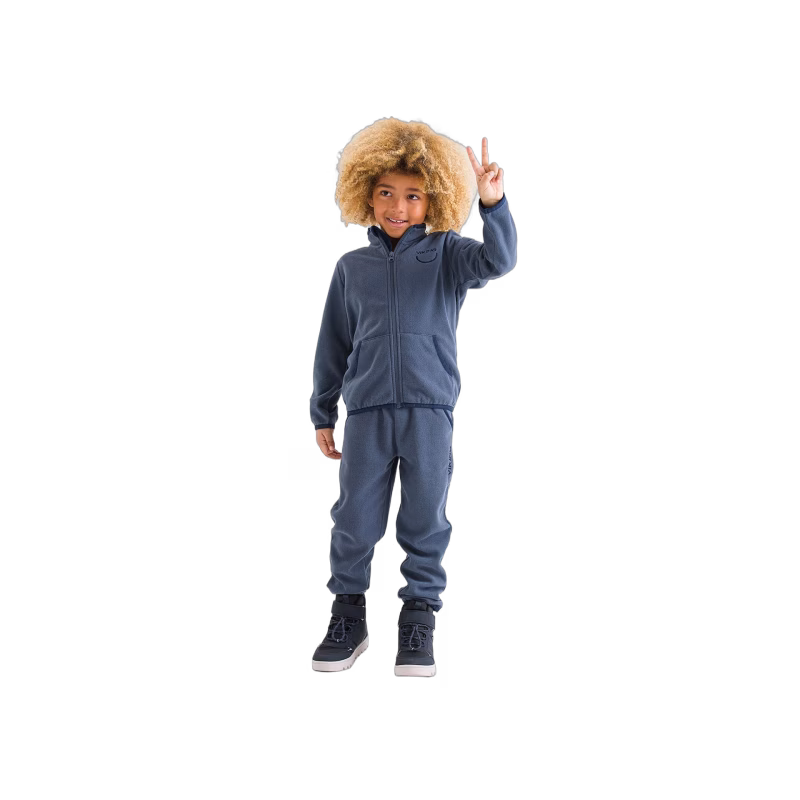 Viking Playtime Fleecejacka, Denim/Marinblå, 110