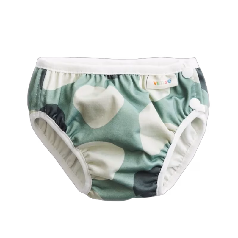 Vimse Badblöja S 6-8kg (Green shapes)