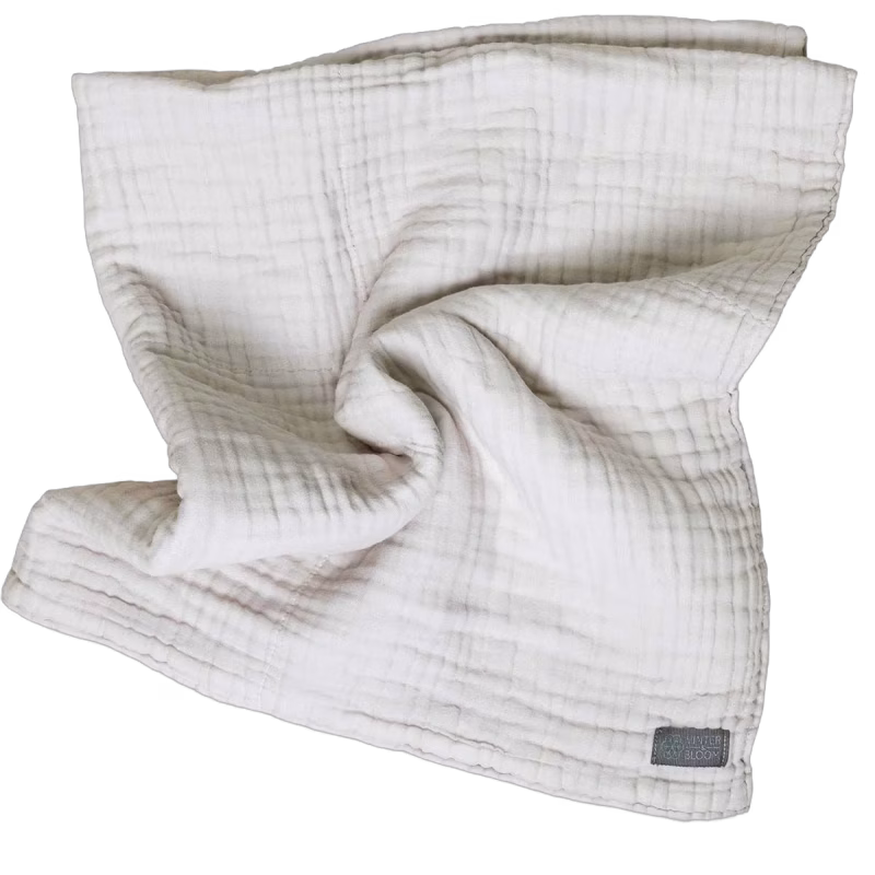 Vinter &  Bloom Layered Muslinfilt EKO, Dove Grey