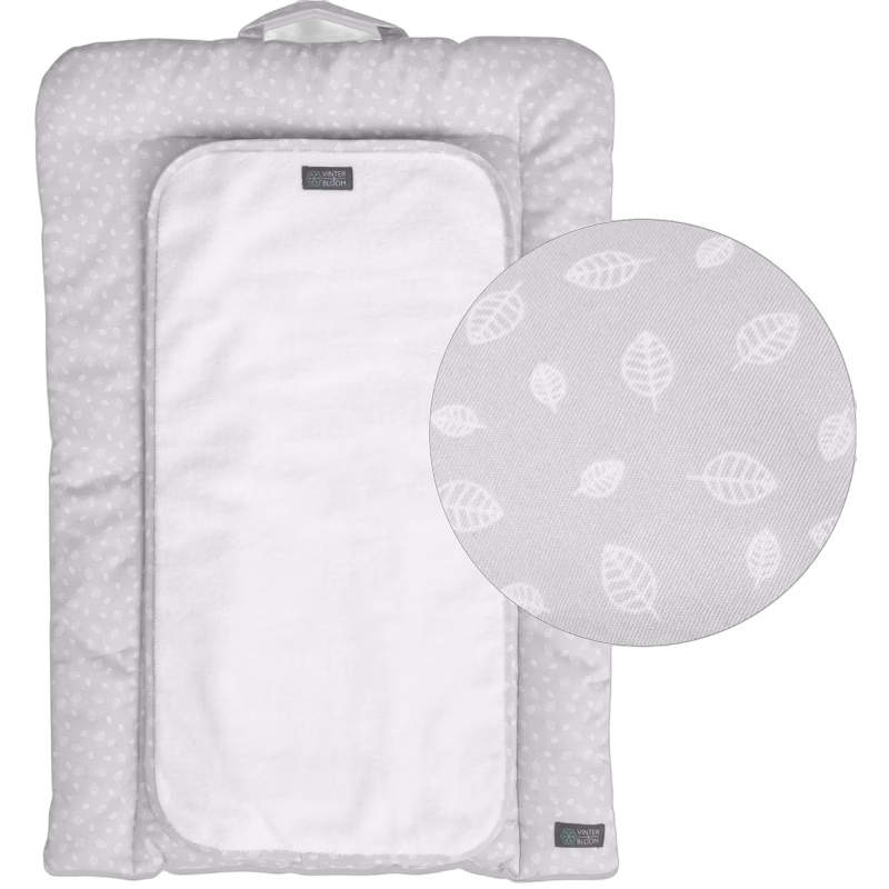Vinter &  Bloom Skötbädd Nordic Leaf, Calm Grey