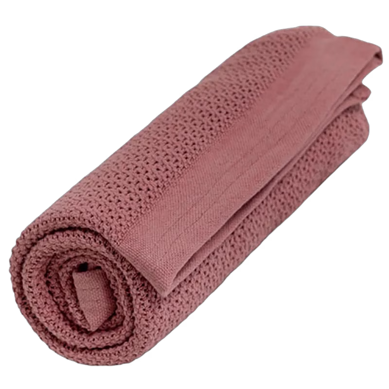 Vinter &  Bloom Soft Grid Gallerfilt, Evening Rose