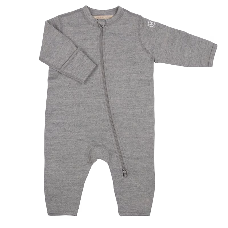 Voksi overall ull stl 50-56, melange grey