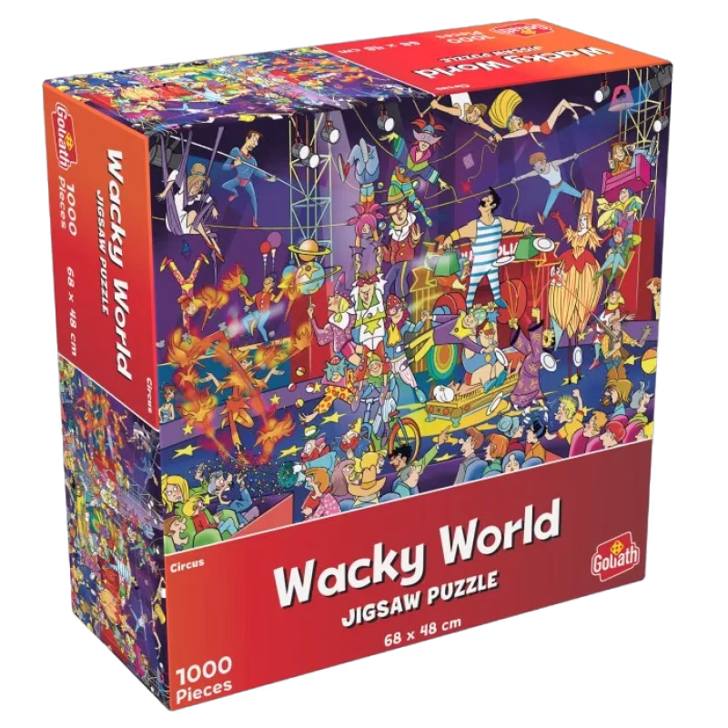 Wacky World Pussel Circus 1000-bitar