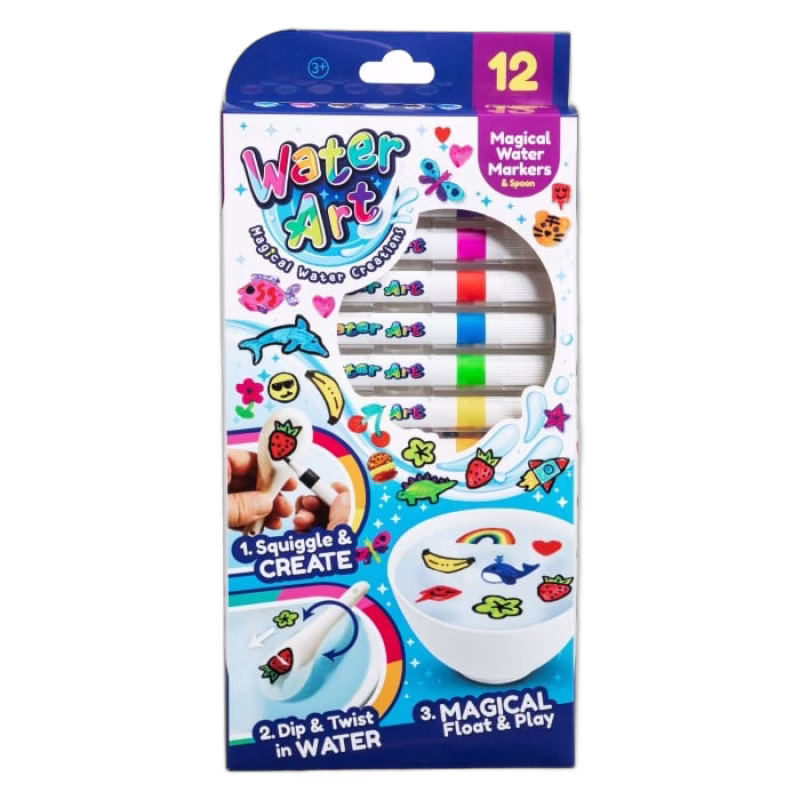 Water Art 12 tuschpennor