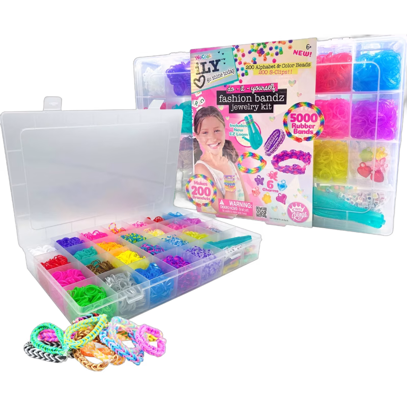 WeCool ILY DIY Fashion Loom Bandz Armbandskit 5400 Delar