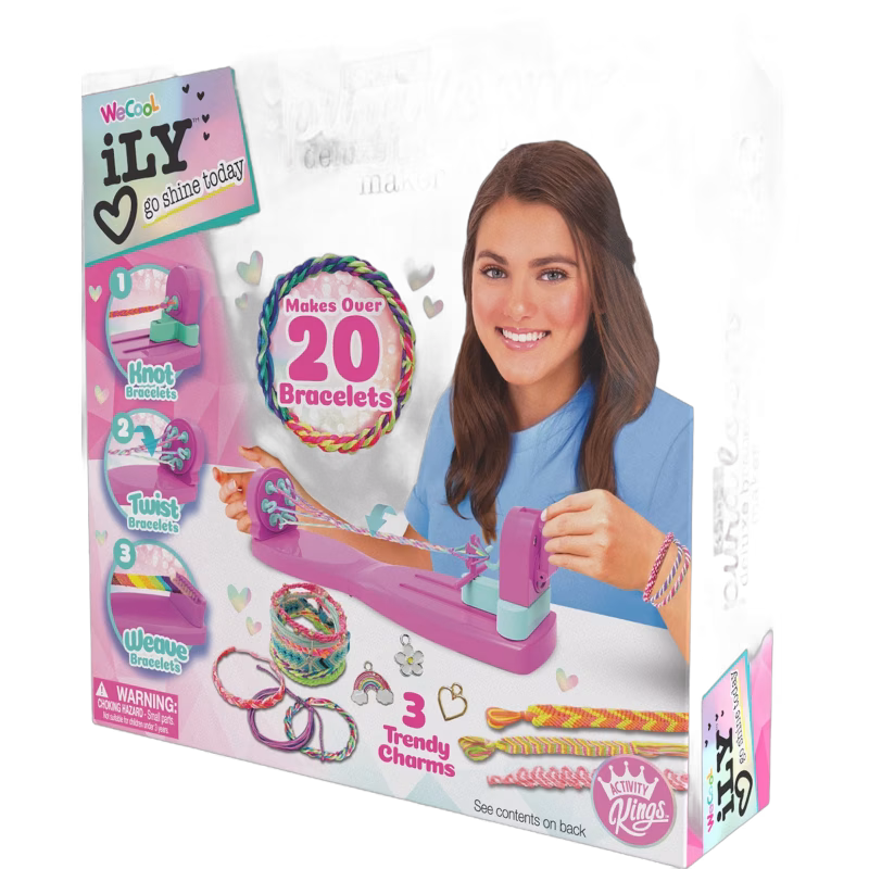 WeCool Pura Loom Deluxe 3-i-1 Armbandskit