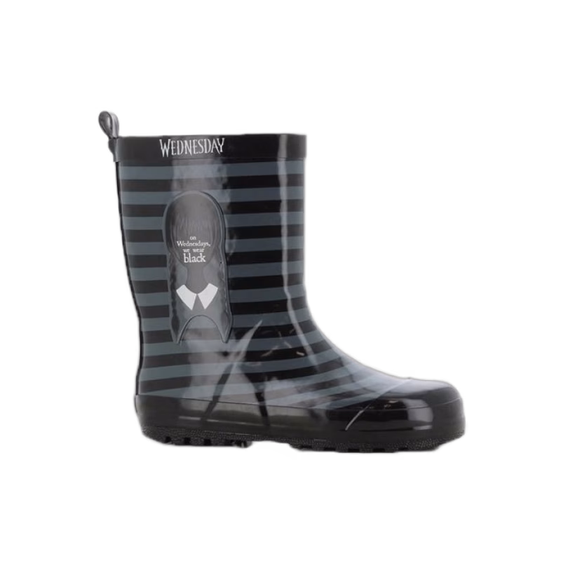Wednesday Gummistövlar, Black/Dark Grey, 30