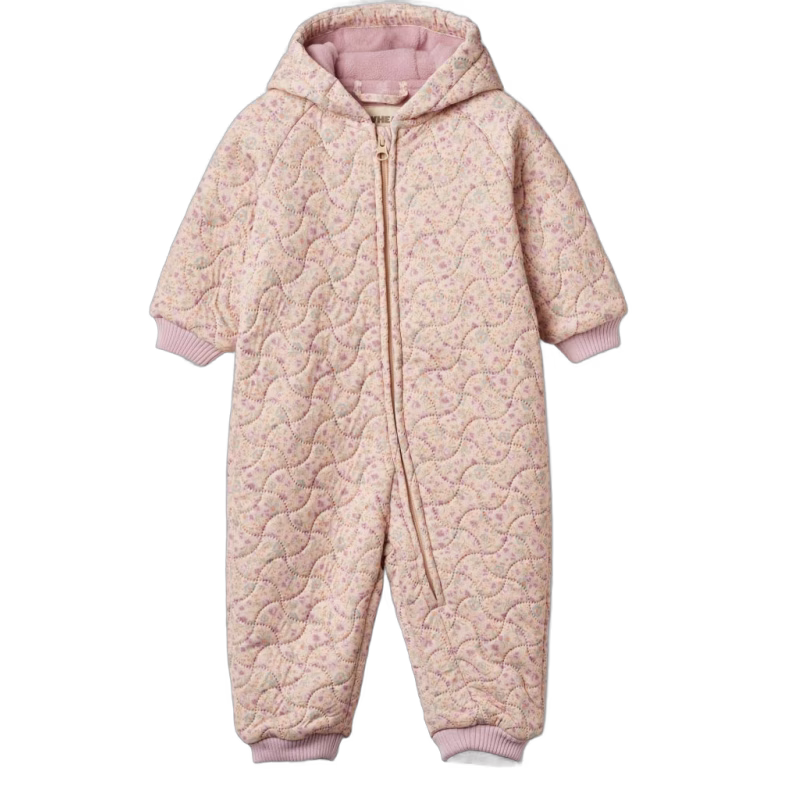 Wheat Cuddle Termooverall, Pansies, 80