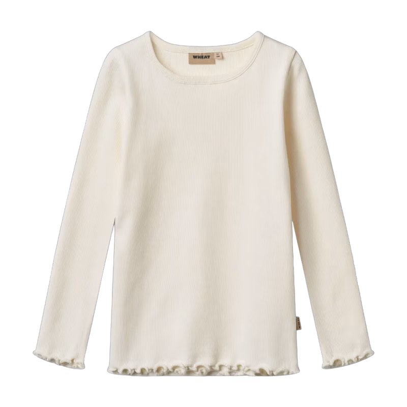 WHEAT Långärmad T-Shirt Ida Ivory