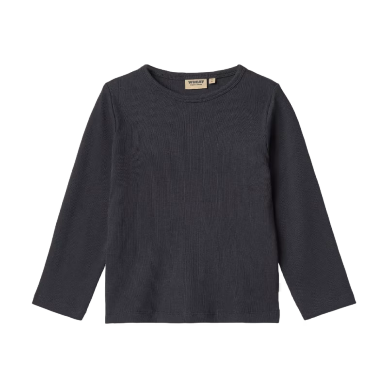 WHEAT Långärmad T-Shirt Milo Navy