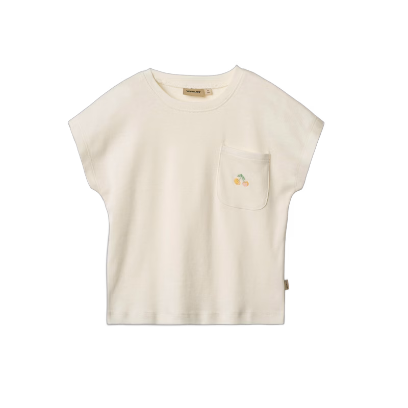 Wheat Signe T-shirt, Ivory, 110