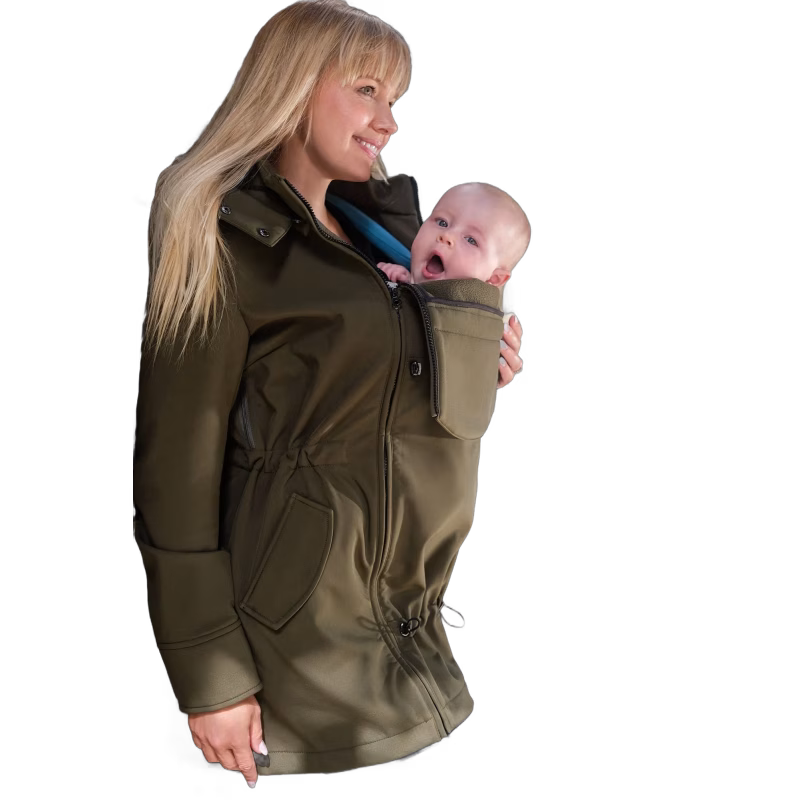 Wombat Softshell Bärjacka, Green L