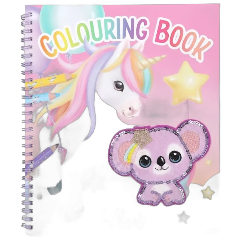 Ylvi Målarbok med paljetter