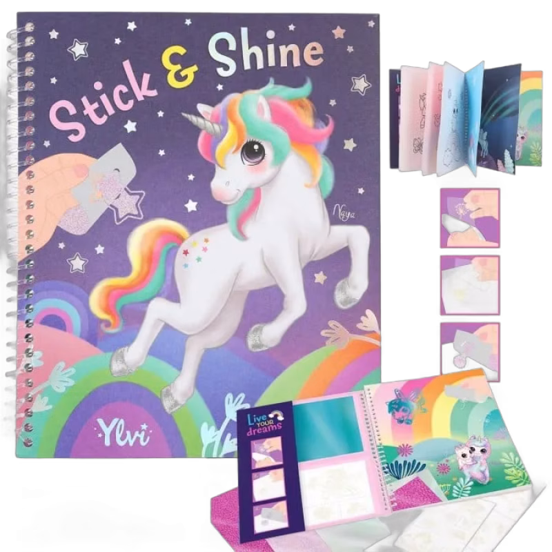 Ylvi Målarbok Stick & Shin