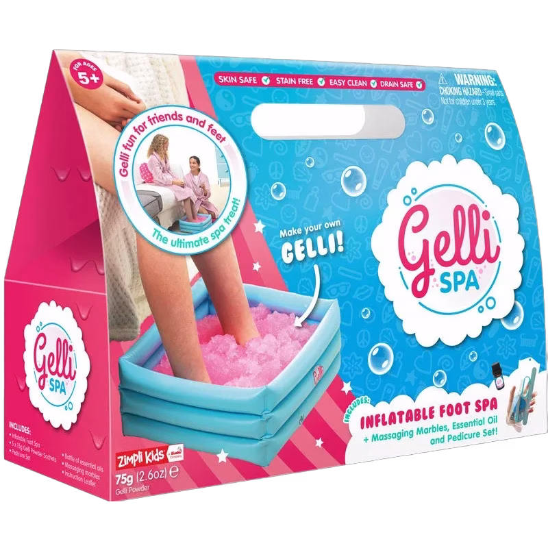 Zimpli Kids Gelli Spa Uppblåsbar Fotspa