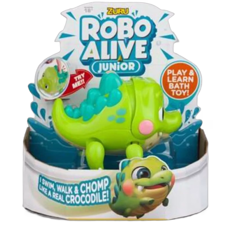 Zuru Robo Alive Junior Badleksak Krokodil
